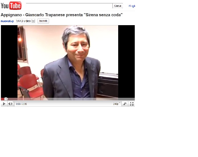 Appignano - Giancarlo Trapanese presenta - Sirena senza coda