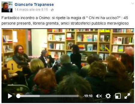 Osimo - Libreria Mercante di storie - Domenica 13 Marzo 2016
