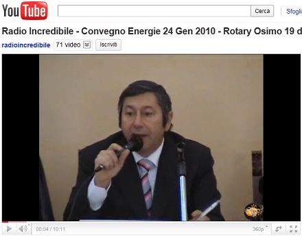 Radio Incredibile - Convegno Energie 24 Gen 2010 - Rotary Osimo 19 di 22