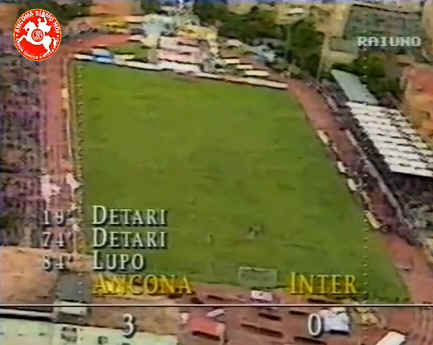 Lavoro - Ancona - Inter 3-0 Stagione 1992/1993 - servizio Tg3