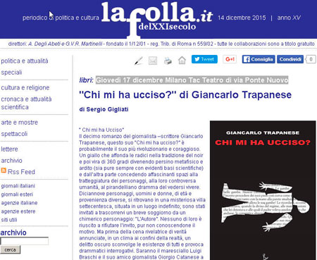 Recensione del giornale on-line 